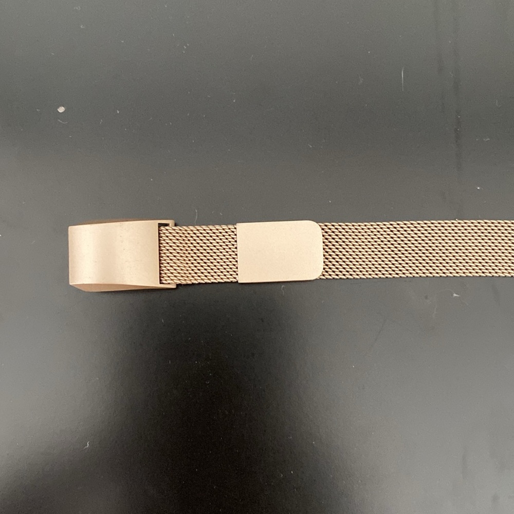 Fitbit gold wrist band